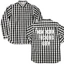 【T.N JACK】(ティーエヌジャック) N.Y.F.C CHECK SHIRT / N.Y.F.C ギンガム チェックシャツ (ブラック/ホワイト) 渋谷 バックドロップ 渋谷の老舗アメカジショップ the back drop 定番 アメカジ ニューヨーク スケート サーフ