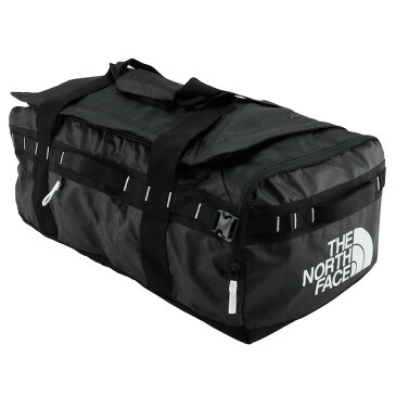【THE NORTH FACE】(ノースフェイス) BASE CAMP VOYAGER LITE 62L / ベースキャンプ ボイジャーライト (ブラックxホワイト) バックドロップ 老舗アメカジショップ the back drop アメカジ アウトドア キャンプ ギア収納 トラベル ダッフルバック