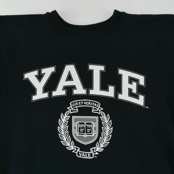 【20% OFF】【CHAMPION】(チャンピオン) REVERSE WEAVE SWEAT YALE / リバースウィーブ スウェット シャツ YALE (ネイビー) バックドロップ 老舗アメカジショップ the back drop MADE IN USA アメリカ製 カレッジ