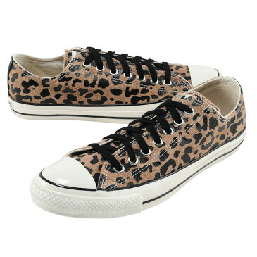 【CONVERSE】(コンバース) SUEDE ALL STAR US LEOPARD OX / スエード オールスター レオパード柄 オックスフォード (レオパード) バックドロップ 老舗アメカジショップ the back drop アメカジ スニーカー ストリート ロック