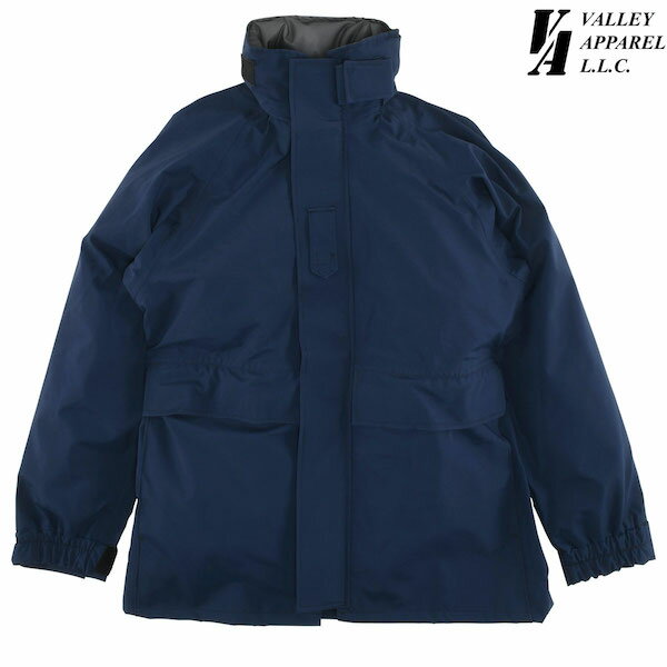 (バレーアパレル) U.S COAST GUARD GORE-TEX FOUL WEATHER PARKA / アメリカ湾岸警備隊 ゴアテックス 悪天候対応 パーカー (ネイビー) バックドロップ 老舗アメカジショップ the back drop MILスペック GORE-TEX ミリタリー