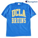 (チャンピオン) T-1011 US TEE UCLA / T1011ユーエスTシャツUCLA (ライトブルー) バックドロップ 老舗アメカジショップ the back drop ドライタッチ USAコットン カレッジ