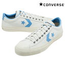 【CONVERSE】(コンバース) BREAKSTAR SK CV OX / ブレイクスター スケートCV オックスフォード スニーカー (ホワイト/ライトブルー) バックドロップ 老舗アメカジショッ