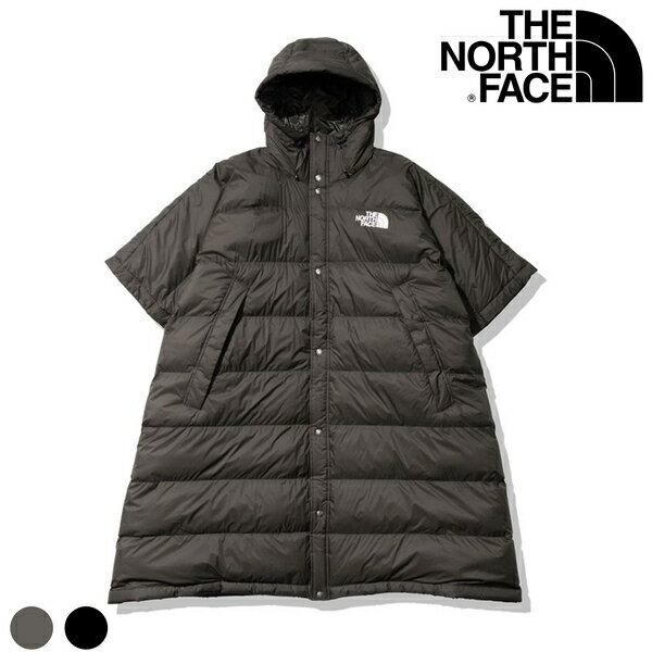 【THE NORTH FACE】(ノースフェイス) Padded Poncho Coat NY82230 / パデッドポンチョコート (ニュートープ) 渋谷アメカジ バックドロップ メンズ ポンチョ ダウン ユニセックス アウトドア