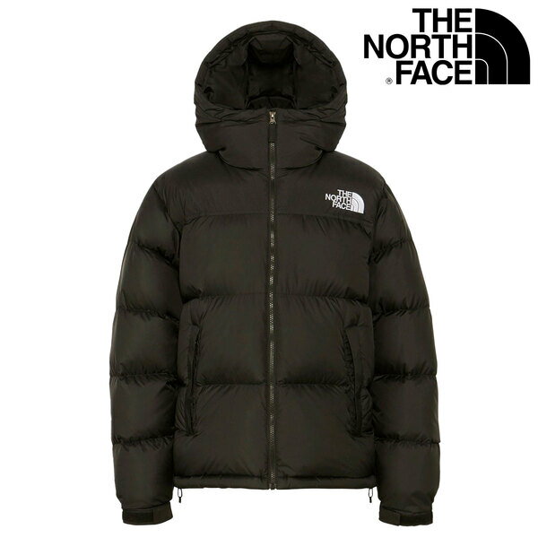 ノースフェイス 【THE NORTH FACE】(ノースフェイス) Nuptse Hoodie ND92331 / ヌプシ フーディー (ブラック) 渋谷アメカジ バックドロップ メンズ フード ダウンジャケット 静電ケア アウトドア タウンユース