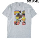 【500 LEVEL】(500レベル) Nolan Ryan HEAT O TEE / ノーラン ライアン Tシャツ (ヘザーグレー) バックドロップ 老舗アメカジショップ the back drop スポーツ MLB NBA NFL NHL