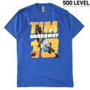 【500 LEVEL】(500レベル) Tim Hardaway DRIVE Y TEE / ティム ハーダウェイ Tシャツ (ロイヤル) バックドロップ 老舗アメカジショップ the back drop スポーツ MLB NBA NFL NHL ネコポス対応