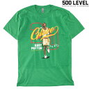 【500 LEVEL】(500レベル) Gary Payton OUTLINE TEE / ベイリー ペントン アウトライン Tシャツ (ヘザーケリーグリーン) バックドロップ 老舗アメカジショップ the back drop スポーツ MLB NFL NBA NHL ネコポス対応