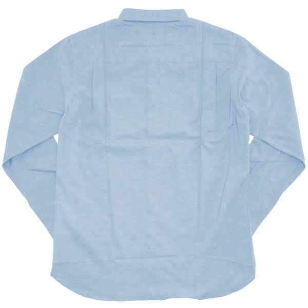 【T.N JACK】(ティーエヌジャック) Paisley Shirt (ブルー) / ペイズリーシャツ メ...