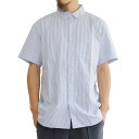 【T.N JACK】(ティーエヌジャック) One Wash Oxford S/S Shirt (ブルー/ホワイト) / ワンウォッシュ オックスフォード ショートスリーブ シャツ メンズ渋谷 バックドロップ 渋谷の老舗アメカジショップ back drop 日本製 メイドインジャパン 送料無料