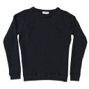 【T.N JACK】(ティーエヌジャック) Side Line Crew Neck Sweat (ネイビー) / サイドライン クルーネック スウェット メンズ...
