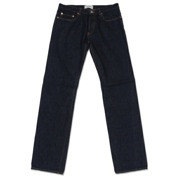 【T.N JACK】(ティーエヌジャック) Classic 5 Pocket Jeans One-Wash (ネイビー) / クラシック 5ポケット ジーンズ (ワンウォッシュ) メンズ アメカジ 渋谷 老舗アメカジショップ back drop 日本製 メイドインジャパン 送料無料