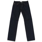 【T.N JACK】(ティーエヌジャック) Classic 5 Pocket Jeans [One-Wash] (ネイビー) / クラシック 5ポケット ジーンズ (ワンウォッシュ) メンズ アメカジ 渋谷 老舗アメカジショップ back drop 日本製 メイドインジャパン 送料無料