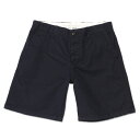 (ティーエヌジャック) One Wash Cotton Short (ネイビー) / ワンウォッシュ コットンショーツ メンズ アメカジ 渋谷 老舗アメカジショップ back drop 日本製 メイドインジャパン 送料無料