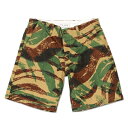 【T.N JACK】(ティーエヌジャック) Camo Shorts (カモ) / カモショーツ メンズ アメカジ 渋谷 老舗アメカジショップ back drop 日本製 メイドインジャパン 送料無料