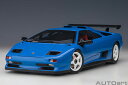 オートアート 1/18 ランボルギーニ ディアブロ SV-R (BLU LE MANS/ブルー) (79148) 通販 送料無料 モデルカー ミニカー 完成品 ...