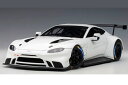 オートアート 1/18 アストンマーチン ヴァンテージ GTE 2018 (ホワイト) (81806) 通販 送料無料 モデルカー ミニカー 完成品 模型 プレ...