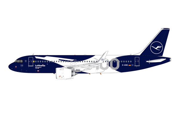 Gemini200 1/200 A320neo ルフトハンザ航空 "100" years livery D-AING (G2DLH1515) 【予約：2026年11月以降】通販 プレゼント ギフト 飛行機 航空機 完成品 模型 送料無料