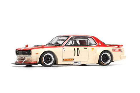 Rakuten - POP RACE 1/64 スカイライン GT-R V8ドリフト（ハコスカ）ワタナベ (PR640075) モデルカー ミニカー 完成品 模型 通販 プレゼント ギフト