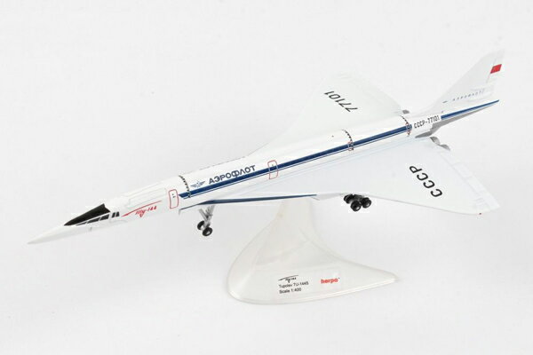 ヘルパウィングス 1/400 TU-144S Tupolev Design Bureau (562775) 通販 プレゼント ギフト 飛行機 航空機 完成品 模型