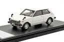 Hi-Story 1/43 Toyota STARLET S (1978) ホワイト (HS387WH) 通販 プレゼント ギフト モデル ミニカー 完成品 模型 送料無料