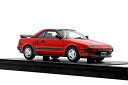 Hi-Story 1/43 Toyota MR2 G-Limited (1984) スーパーレッドII (HS448RE) 通販 プレゼント ギフト モデル ミ...