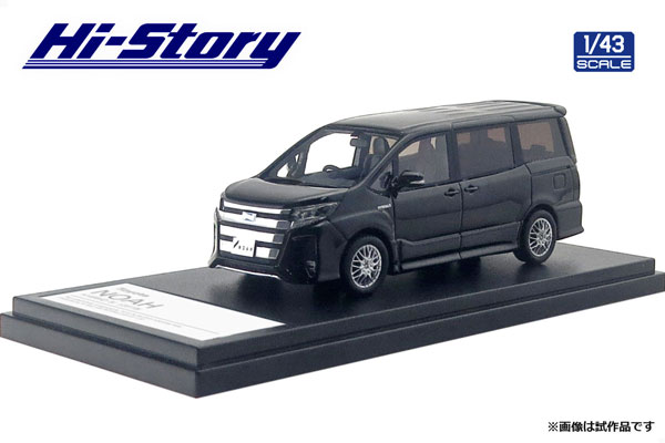 Hi-Story 1/43 Toyota NOAH HYBRID Si (2019) ブラック (HS262BK) 通販 プレゼント ギフト モデルカー ミニカー 完成品 模型