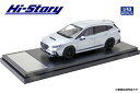 Hi-Story 1/43 SUBARU LEVORG STI Sport（2020）STIスポーツパーツ アイスシルバー メタリック (HS333SL) 通販 プレゼント ギフト モデル ミニカー 完成品 模型