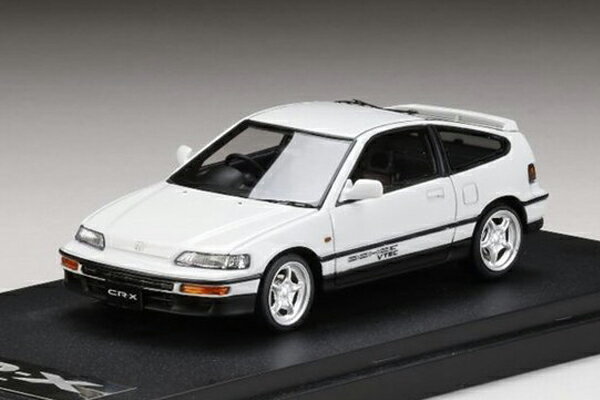 MARK43 1/43 ホンダ CR-X SiR (EF8) 1989 無限 RNRホイール装着車 ホワイト (PM4392SW) 通販 プレゼント ギフト モデルカー ミニカー 完成品 模型