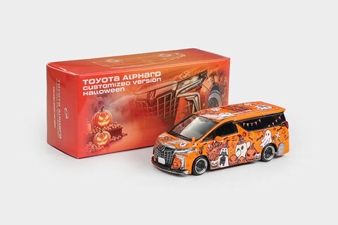 MODEL MODEL 1/64 トヨタアルファードカスタムバージョン ハロウイン (MM64-Alphard-006) 【予約：2027年10月以降】通販 プレゼント ギフト モデルカー ミニカー 完成品 模型