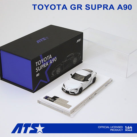 楽天市場】ミニカー 1／64 トヨタ gr スープラ ホワイトの通販