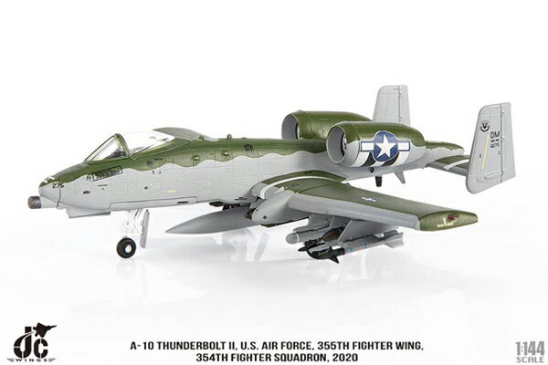 JCW 1/144 A^10C アメリカ空軍 第355戦闘航空団 第354戦闘飛行隊 2020 (JCW-144-A10-003)　通販 プレゼント ギフト 飛行機 航空機 完成品 模型