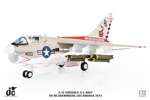 JCW 1/72 A-7E アメリカ海軍 VA-86 サイドワインダーズ 1973 (JCW-72-A7-005) 通販 プレゼント ギフト 飛行機 航空機 完成品 模型