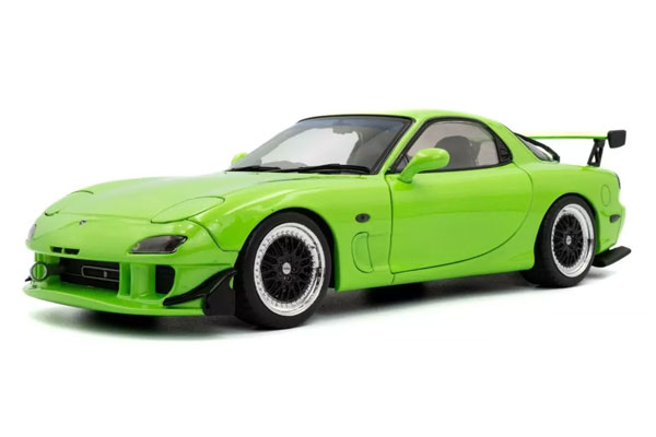 SOLIDO 1/18 マツダ RX-7(FD3S) SOLIDO WORKS 1999 (ネオングリーン) (S1810606) 通販 プレゼント ギフト モデルカー ミニカー 完成品 模型