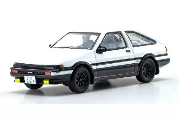 Rakuten - 京商オリジナル 1/64 頭文字D トヨタ スプリンター トレノ (AE86) (K07057A1B) 通販 送料無料 プレゼント ギフト モデ ルカー ミニカー 完成品 模型