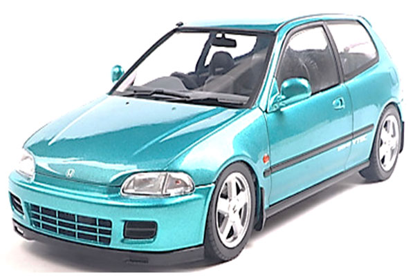 SOLIDO 1/18 ホンダ シビック (EG6) 1991 (グリーン) (S1810405) 通販 プレゼント ギフト モデルカー ミニカー 完成品 模型