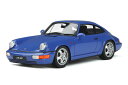 GT SPIRIT 1/18 ポルシェ 911(964) カレラ RS1992 (ブルー) (GTS887) 通販 送料無料 プレゼント ギフト モデルカー ミ...
