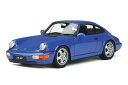 商品名 GT SPIRIT 1/18 ポルシェ 911(964) カレラ RS1992 (ブルー) ブランド名 GT SPIRIT 商品番号 GTS887 JANコード 4548565442119 スケール 1/18 その他 レジンモデル 開閉機構なし本商品は、取り寄せです。 取り寄せに要する期間： 約2週間 お申込みにあたってのご注意 ・お客様都合のキャンセルは、商品代金の20％をキャンセル料として頂戴致します。 ・メーカー在庫切れの場合は、申し訳ございませんが、キャンセルとさせて頂きます。 ・決済方法は、クレジットカードとさせて頂きます。