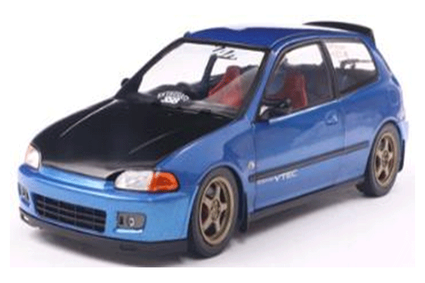 SOLIDO 1/18 �ۥ�� ���ӥå� (EG6) ����ɥ���� 1991 (�֥롼) (S1810406) ���� �ץ쥼��� ���ե� ��ǥ륫�� �ߥ˥���...