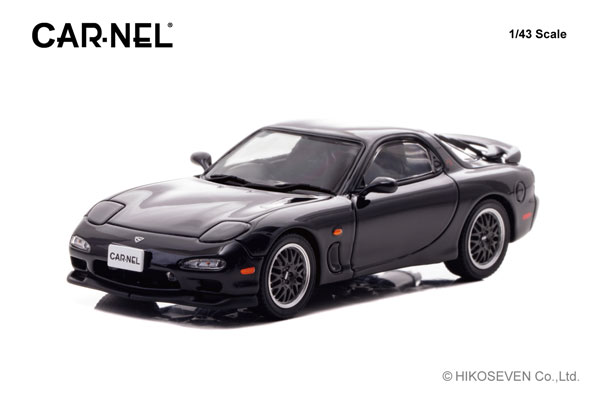 CARNEL 1/43 マツダ アンフィニ RX-7 Type RZ (FD3S) 1993 Brilliant Black (CN439304) 【予約：2026年10～11月】通販 プレゼント ギフト モデルカー ミニカー 完成品 模型