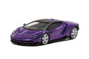 CAR NEL 1/64 Lamborghini Centenario (Violet) (CN640026) 通販 プレゼント ギフト モデルカー ミニカー 完成品 模型