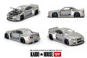 MINI-GT 1/64 Nissan スカイライン GT-R R34 Kaido Works SHINJUKU V1(右ハンドル) (KHMG143) モデル...