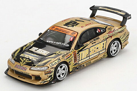 MINI-GT 1/64 Nissan ����ӥ� (S15) Top Secret D1GP(���ϥ�ɥ�) �֥ꥹ�������� (MGT00714-BL) ��ǥ륫...