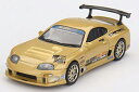 MINI-GT 1/64 Toyota スープラ (A80) GT-300 Top Secret Gold(右ハンドル) (MGT00961-R) モデルカー ...