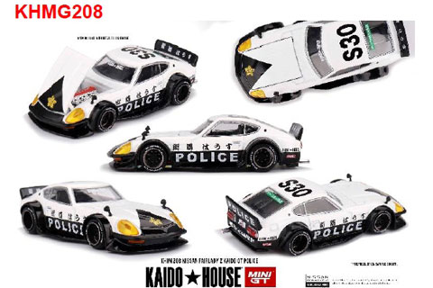 Rakuten - MINI-GT 1/64 Nissan フェアレディ Z Kaido GT ポリス(右ハンドル) (KHMG208)　モデルカー ミニカー 完成品 模型 通販 プレゼント ギフト