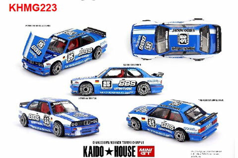 MINI-GT 1/64 BMW M3 KAIDO Touring Champ V1(左ハンドル) (KHMG223) モデルカー ...