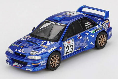 MINI-GT 1/64 ���Х� ����ץ�å� WRC99 �������ݥꥹ����꡼ 2000#23 (���ϥ�ɥ�) (MGT01078-L) ��ǥ륫�� �ߥ˥���...