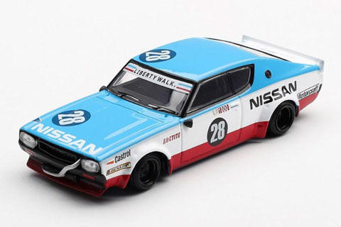 楽天市場】1/64 スカイライン（カラーブルー）（ホビー）の通販