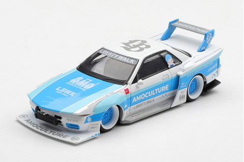 楽天市場】1/64 スカイライン（カラーブルー）（ホビー）の通販