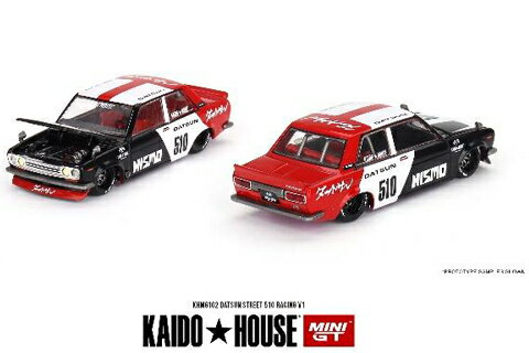 MINI-GT 1/64 åȥ ȥ꡼ KAIDO 510 Racing V1(ϥɥ) (KHMG102) ǥ륫 ߥ˥  Ϸ  ץ쥼 ե